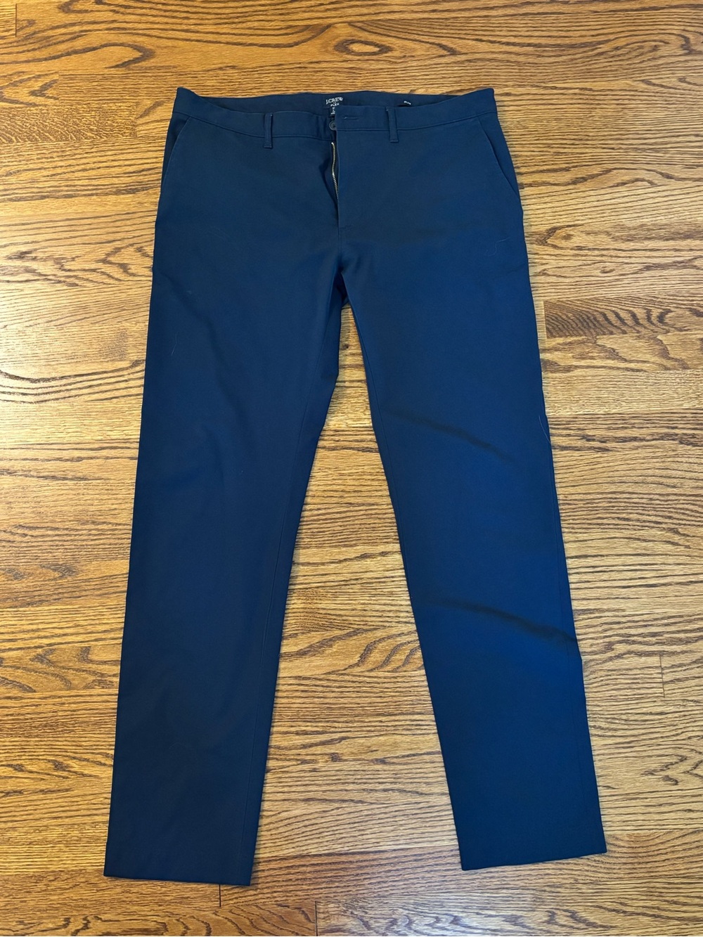 Jcrew Flex Men's Navy Dress Pants - Classic Straight Fit